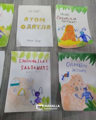 Mahalla kutubxonalarida “Chumolilar saltanati” va “Atom odatlar” muhokama qilindi