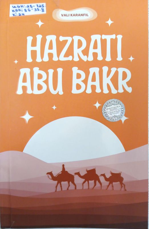 HAZRATI ABU BAKR (roziyallohu anhu)