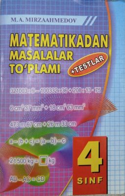 MATEMATIKADAN MASALALAR TO'PLAMI
